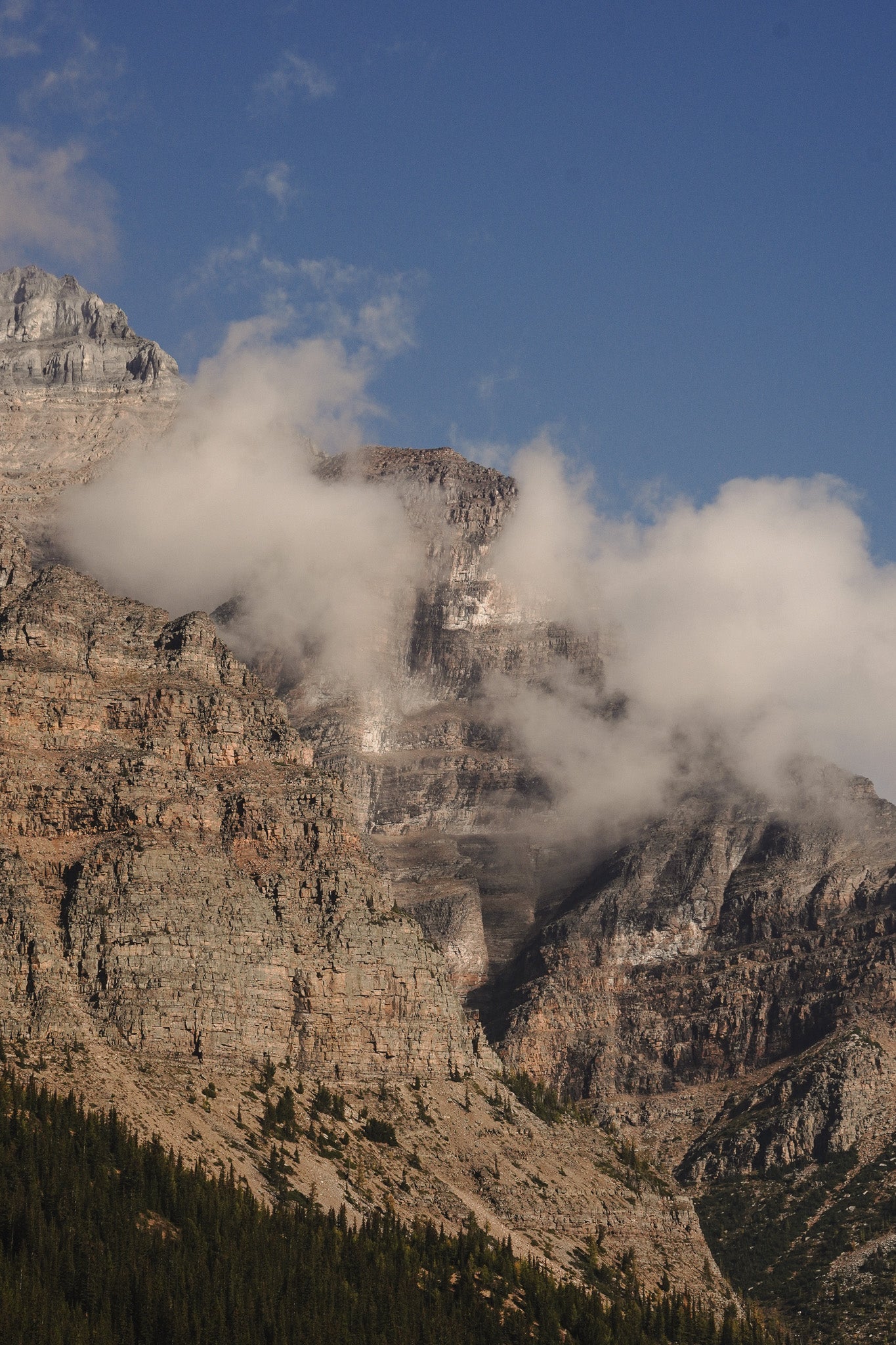 Clouds in the Rockies